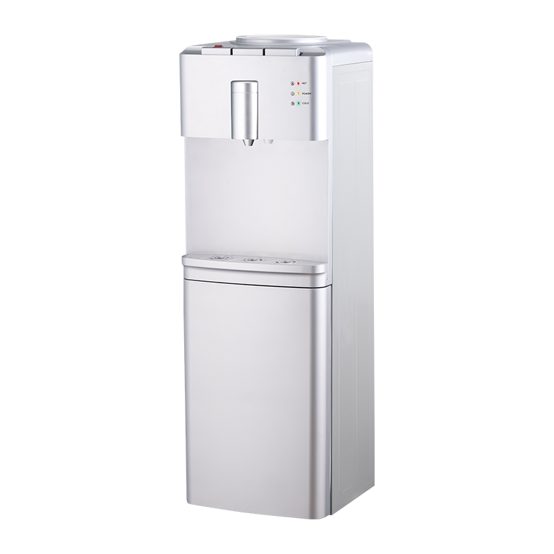 YR-2507/YLR-2507/YLR-2507Y Серебристый вертикальный холодильный диспенсер для воды YR-2507/YLR-2507/YLR-2507Y Серебристый вертикальный холодильный диспенсер для воды