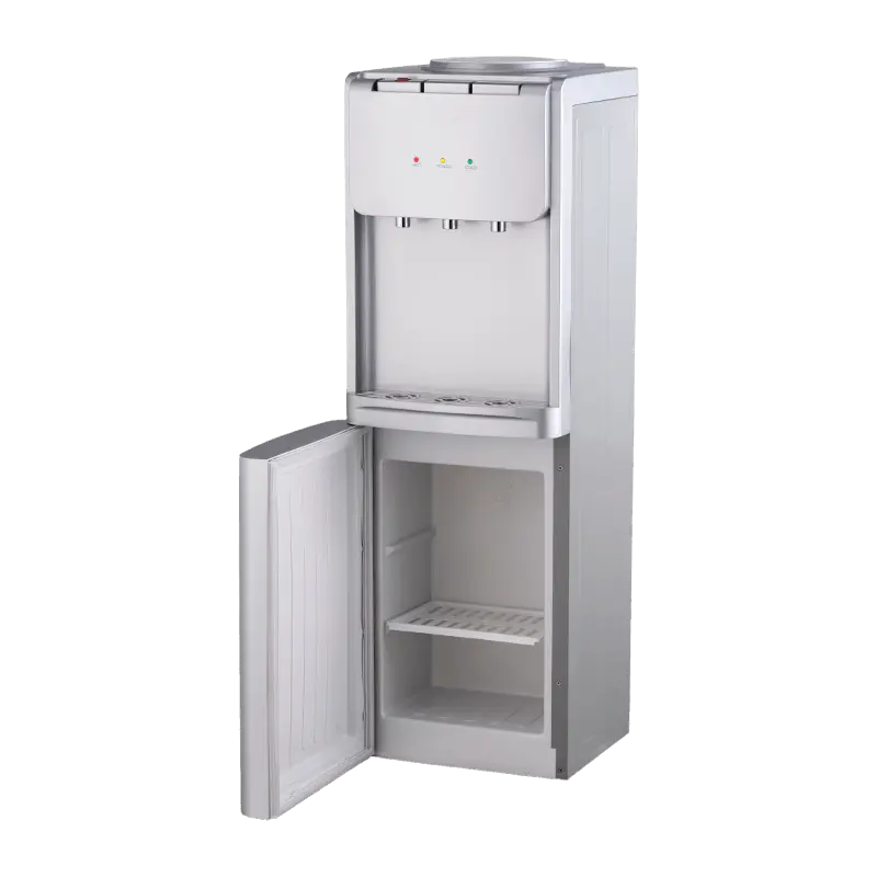 YR-2505/YLR-2505/YLR-2505Y Серебристый вертикальный диспенсер для воды с нижней загрузкой YR-2505/YLR-2505/YLR-2505Y Серебристый вертикальный диспенсер для воды с нижней загрузкой