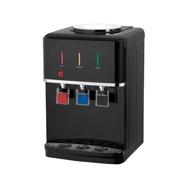 YR-2509T/YLR-2509T Черный настольный диспенсер для воды с тремя выходами YR-2509T/YLR-2509T Черный настольный диспенсер для воды с тремя выходами