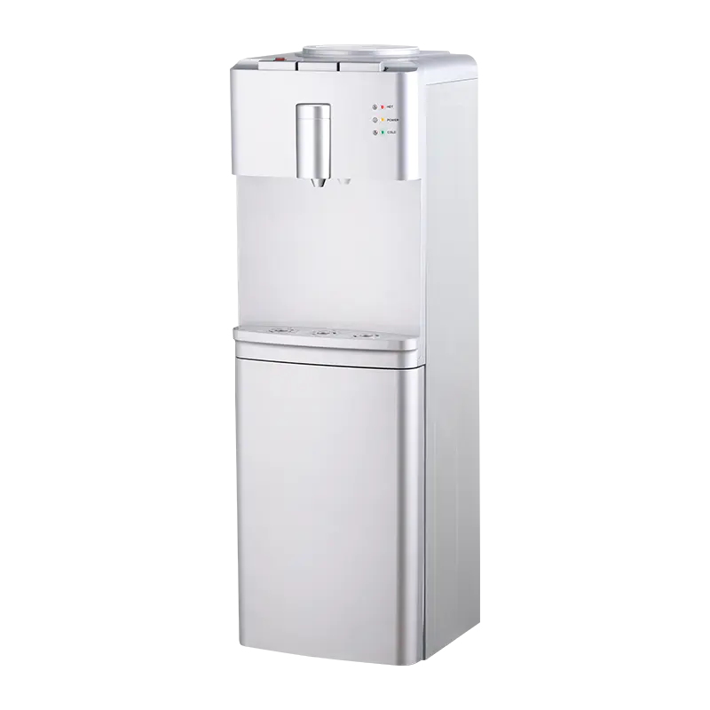 YR-2507/YLR-2507/YLR-2507Y Серебристый вертикальный холодильный диспенсер для воды